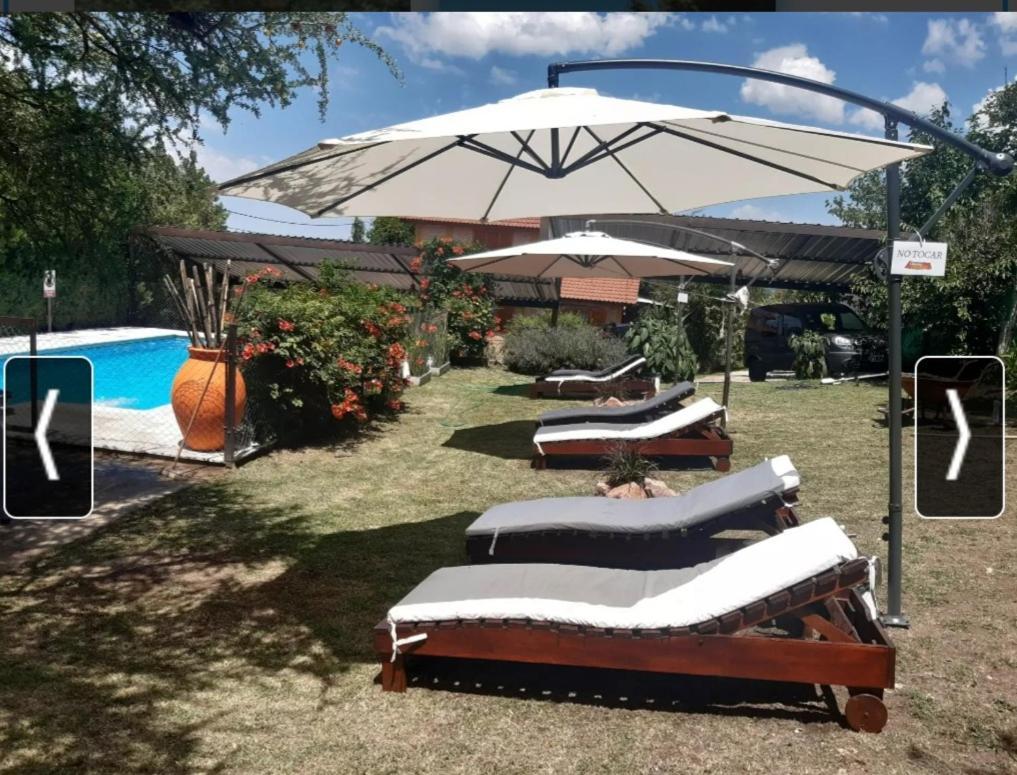 Cabanas Thijada Mina Clavero Exterior foto
